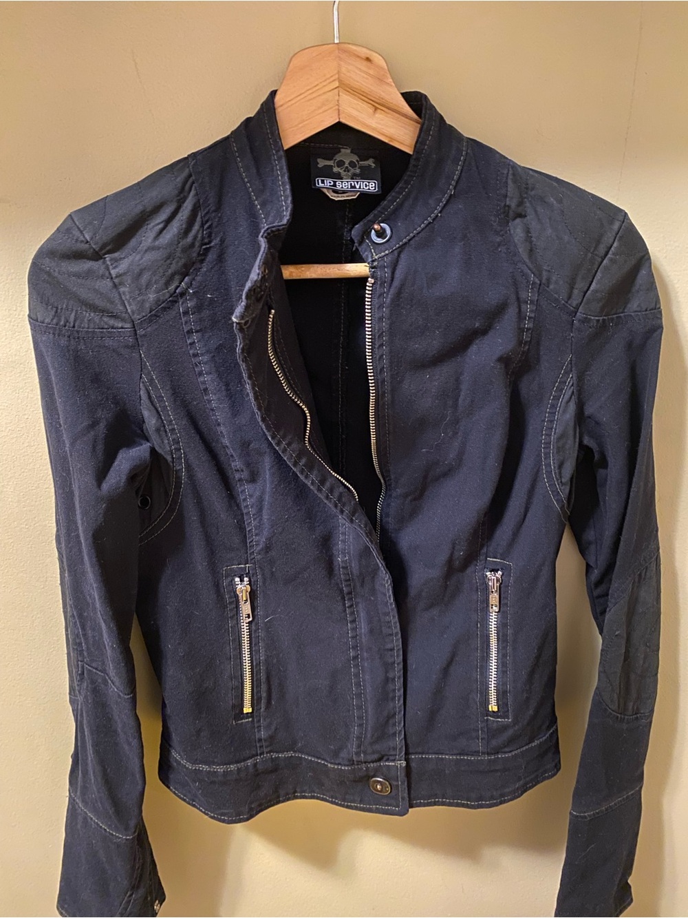 Vintage women’s M top, pants L Lip Service Motorcycle Pant and Jacket SET! - Picture 9 of 14